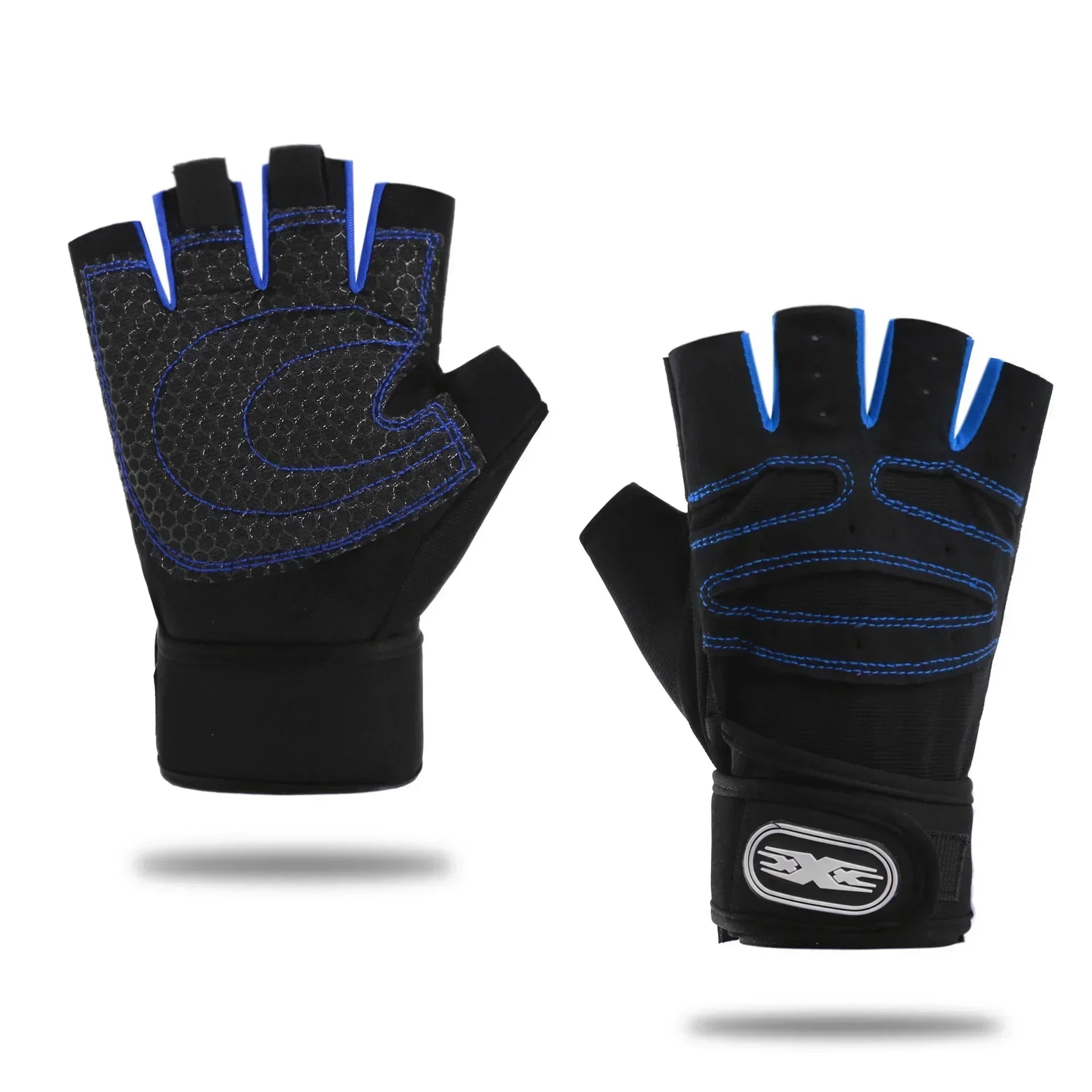 Guantes de Gimnasio Sin Dedos – Agarre Máximo para Crossfit, Pesas y Ciclismo
