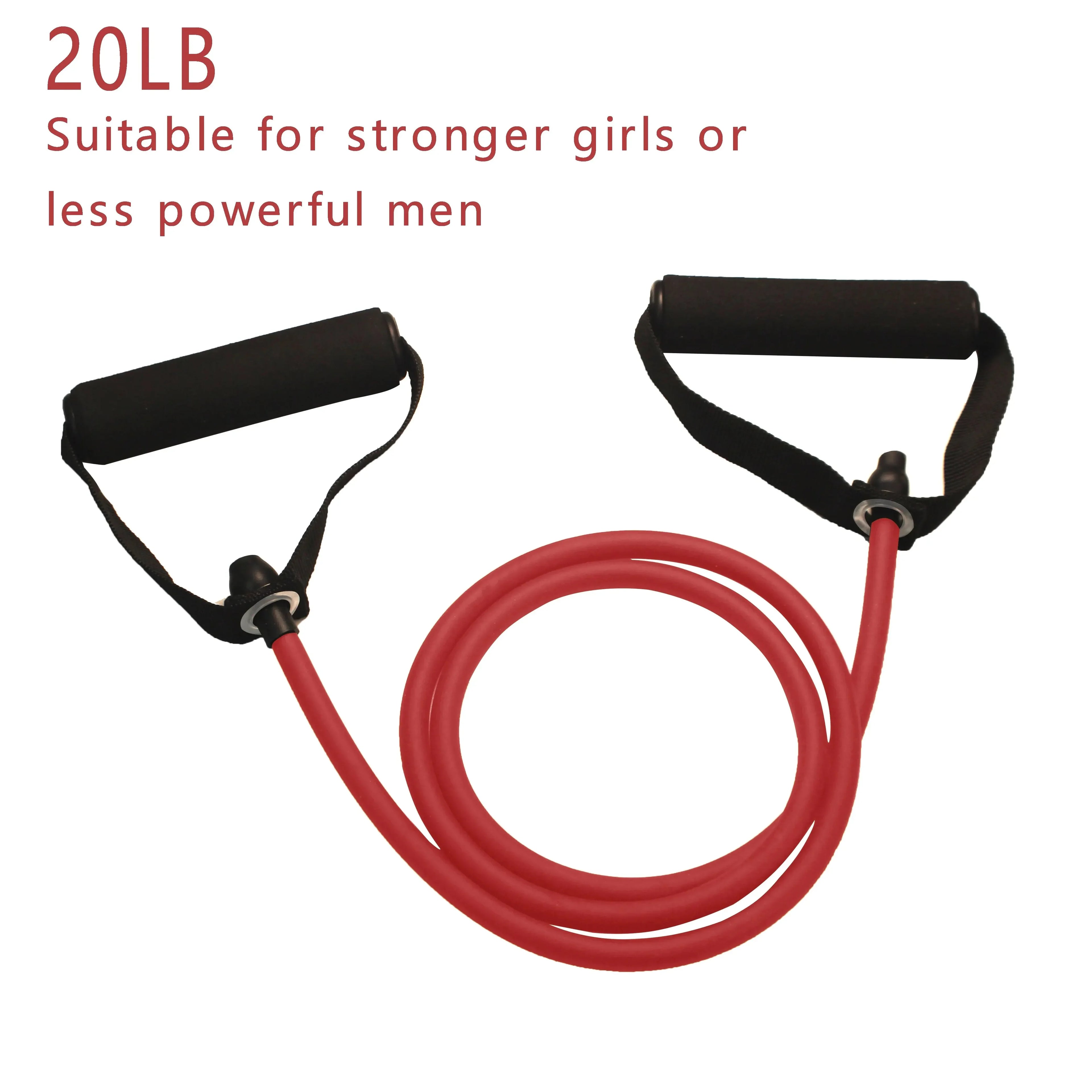 Bandas de Resistencia con Asas – Entrenamiento de Fuerza en Casa para Hombres y Mujeres