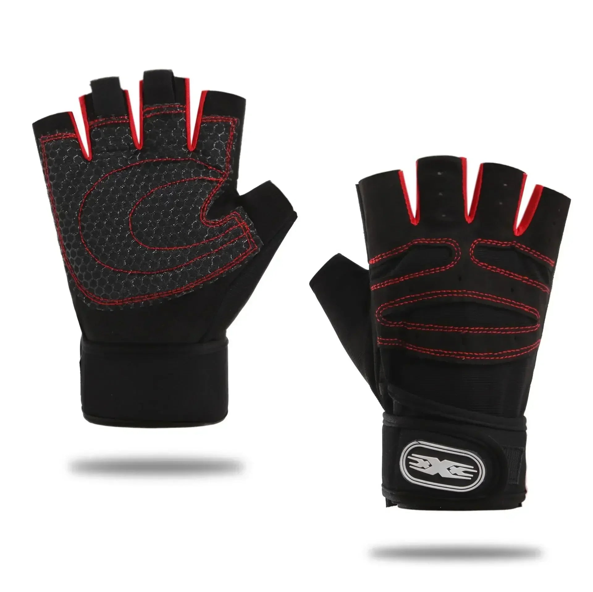 Guantes de Gimnasio Sin Dedos – Agarre Máximo para Crossfit, Pesas y Ciclismo