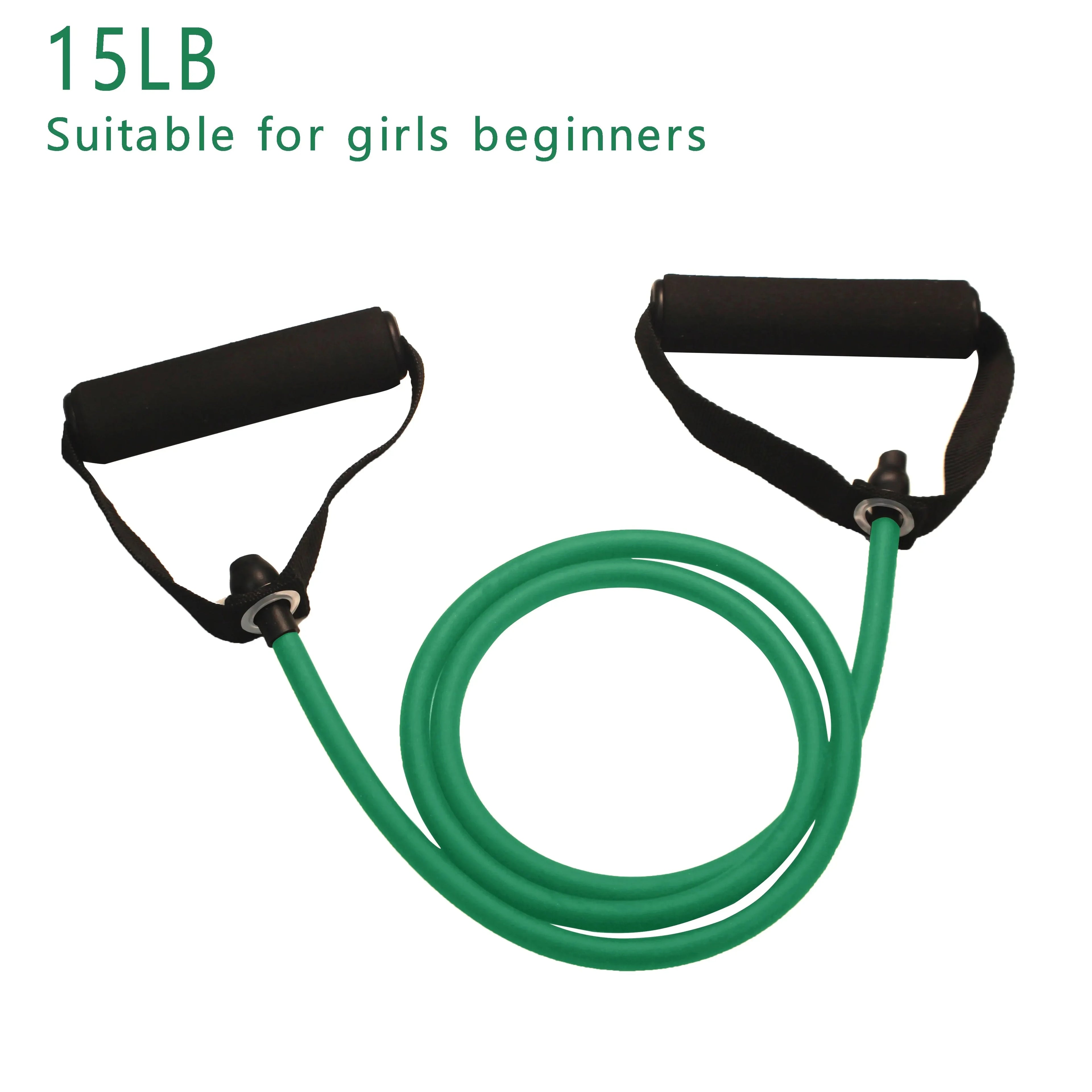 Bandas de Resistencia con Asas – Entrenamiento de Fuerza en Casa para Hombres y Mujeres