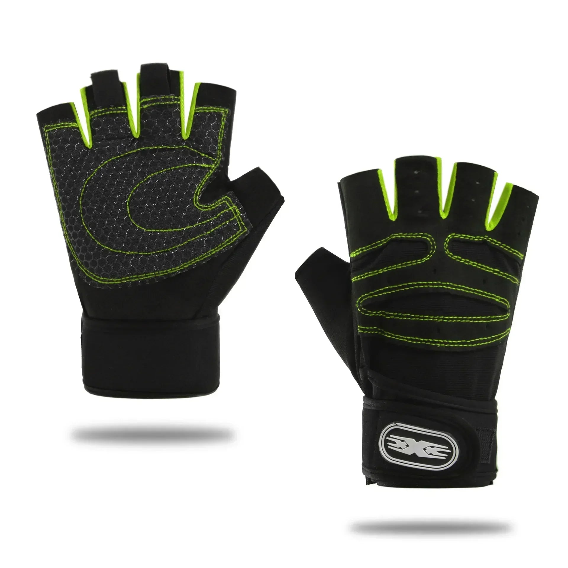Guantes de Gimnasio Sin Dedos – Agarre Máximo para Crossfit, Pesas y Ciclismo