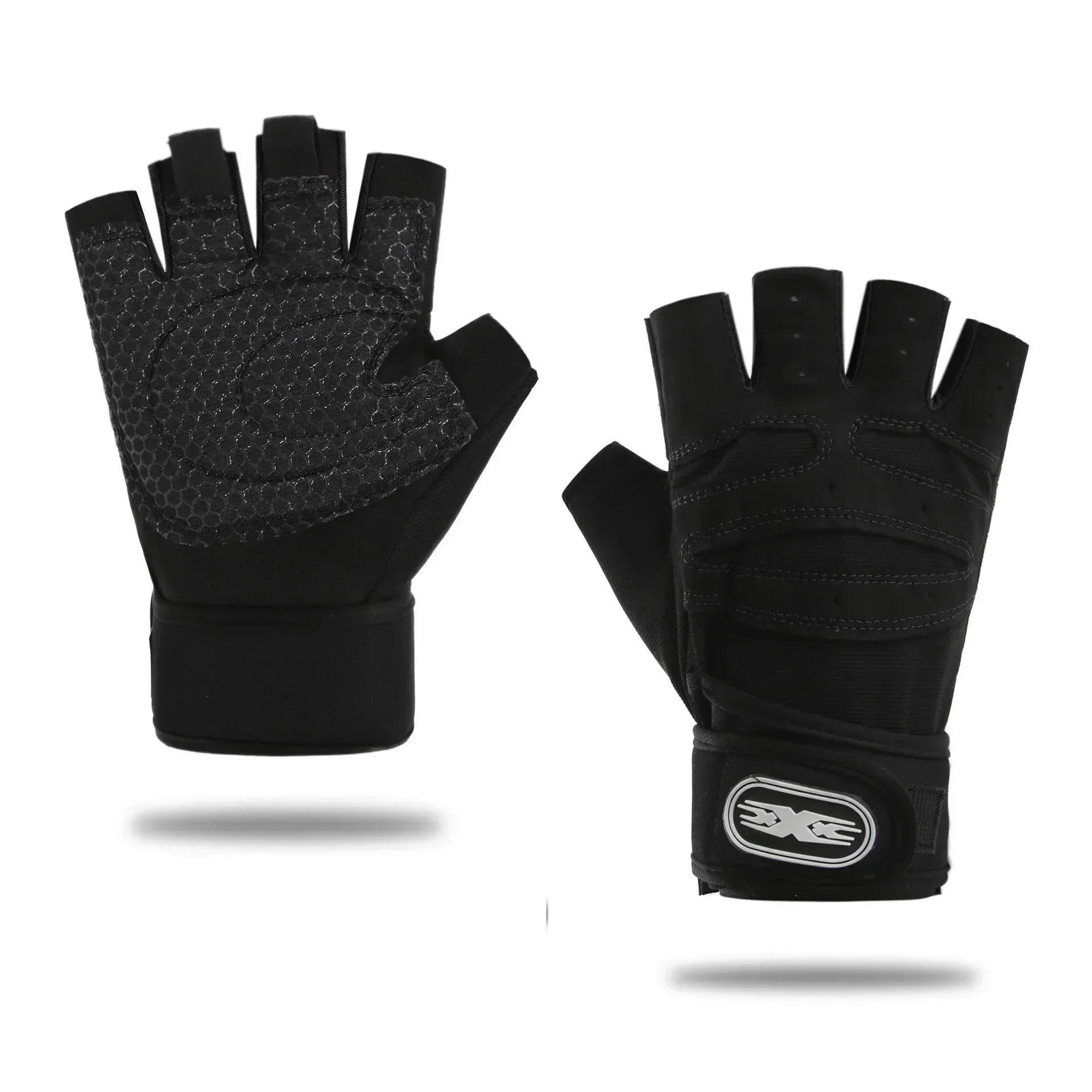 Guantes de Gimnasio Sin Dedos – Agarre Máximo para Crossfit, Pesas y Ciclismo