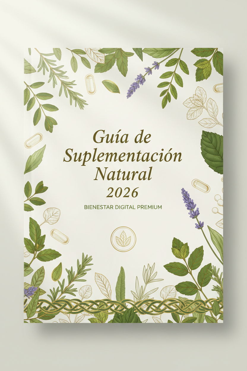 Guía de Suplementación Natural 2026 - Plan de Bienestar Completo